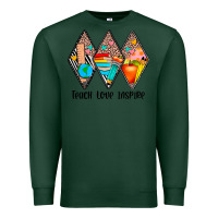 Sports Green teach love inspire Premium Sweatshirt - JahusDesignShop