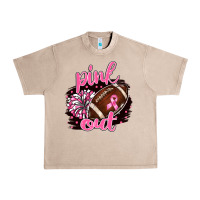 French Oak pink out football Urban Heavy Tee - BarkalooDesign