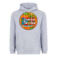 Heather Grey puerto rico coasters Heavyweight Hoodie - AdoDesignShop