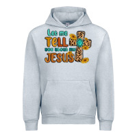 Heather Grey let me tell you about my jesus Urban Hoodie - MaliasSmallBusiness