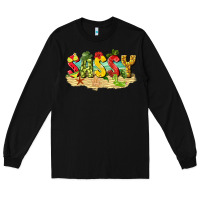 Black sassy beach Long Sleeve Tee - texasbilliewilder