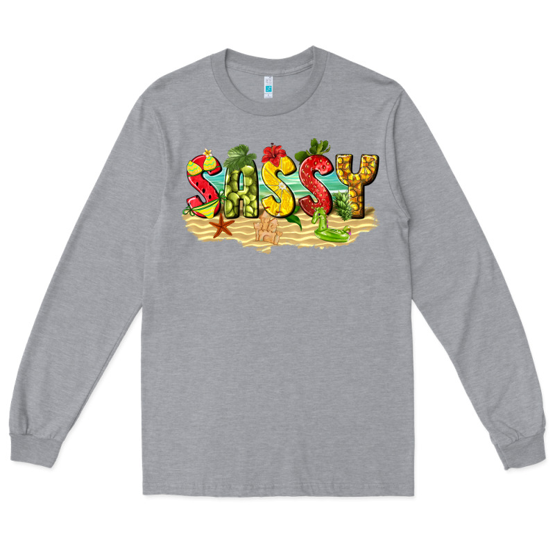 Sassy Beach Long Sleeve Tee by texasbilliewilder | Teevron