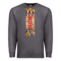 Charcoal Heather usa flag and mom penwraps 1 Premium Sweatshirt - Artiststas