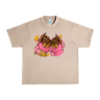 French Oak Pink afro nails Urban Heavy Tee - RanaPortraitStore