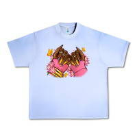 Grape Ice Pink afro nails Urban Heavy Tee - RanaPortraitStore