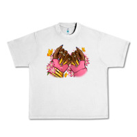 Lunar Rock Pink afro nails Urban Heavy Tee - RanaPortraitStore