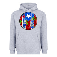 Heather Grey puerto rico coasters Heavyweight Hoodie - AdoDesignShop