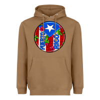 Toasted Coconut puerto rico coasters Heavyweight Hoodie - AdoDesignShop