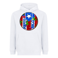 White puerto rico coasters Heavyweight Hoodie - AdoDesignShop