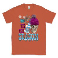 Copper tis the season winter skull Classic Tee - FaDigitalArtStudio