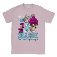 Lilac tis the season winter skull Classic Tee - FaDigitalArtStudio