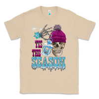 Mushroom tis the season winter skull Classic Tee - FaDigitalArtStudio