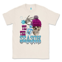 Natural tis the season winter skull Classic Tee - FaDigitalArtStudio