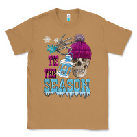 Toasted Coconut tis the season winter skull Classic Tee - FaDigitalArtStudio