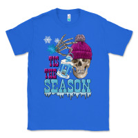 True Royal tis the season winter skull Classic Tee - FaDigitalArtStudio