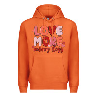 Carrot love more worry less Premium Hoodie - MaliasSmallBusiness