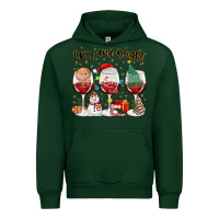 Forest Green tipsy and bright christmas Urban Hoodie - MaliasSmallBusiness