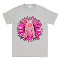 Moon Dust pink sunflower pig Classic Tee - RanaPortraitStore