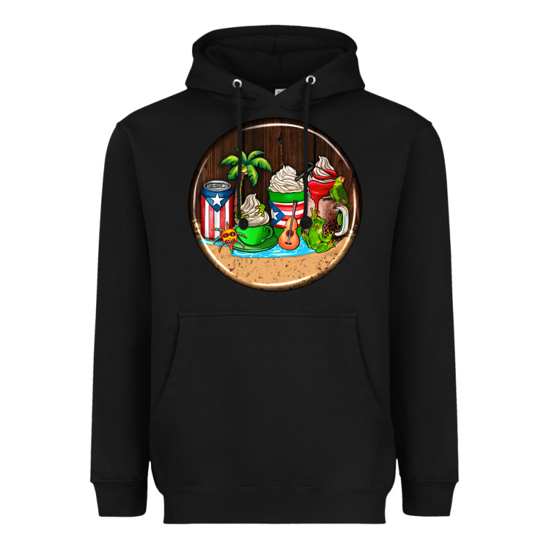 Puerto Rico Coasters Heavyweight Hoodie by AdoDesignShop | Teevron