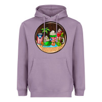 Lavender puerto rico coasters Heavyweight Hoodie - AdoDesignShop
