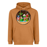 Meerkat puerto rico coasters Heavyweight Hoodie - AdoDesignShop