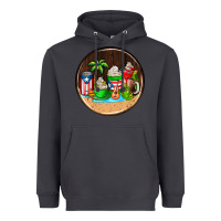 Smoke puerto rico coasters Heavyweight Hoodie - AdoDesignShop