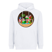 White puerto rico coasters Heavyweight Hoodie - AdoDesignShop