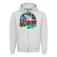 Dove Grey beach bum Zipper Hoodie - SublimationCraftShop