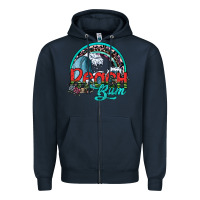 Navy beach bum Zipper Hoodie - SublimationCraftShop