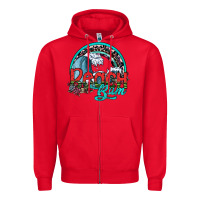 Red beach bum Zipper Hoodie - SublimationCraftShop