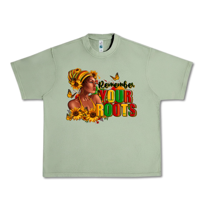 Remember Your Roots Afro American Urban Heavy Tee by RanaPortraitStore | Teevron