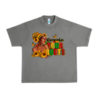 Tornado Remember your roots Afro American Urban Heavy Tee - RanaPortraitStore