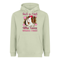 Matcha Just A Girl Love Who Loves Guinea Pigs Heavyweight Hoodie - Artiststas