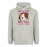 Moon Dust Just A Girl Love Who Loves Guinea Pigs Heavyweight Hoodie - Artiststas