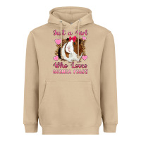 Mushroom Just A Girl Love Who Loves Guinea Pigs Heavyweight Hoodie - Artiststas