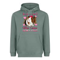 Sage Just A Girl Love Who Loves Guinea Pigs Heavyweight Hoodie - Artiststas
