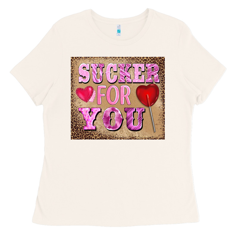 Valentine's Day Sucker For You Ladies Tee by BarkalooDesign | Teevron