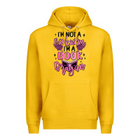 Lemon i'm not a booksorm i'm a book dragon Premium Hoodie - MaliasSmallBusiness