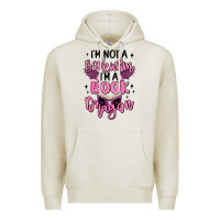 Oatmeal Heather i'm not a booksorm i'm a book dragon Premium Hoodie - MaliasSmallBusiness
