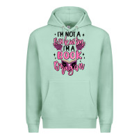 Seafoam i'm not a booksorm i'm a book dragon Premium Hoodie - MaliasSmallBusiness