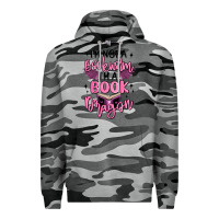 Slate Camo i'm not a booksorm i'm a book dragon Premium Hoodie - MaliasSmallBusiness