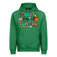 Emerald first day of school Urban Hoodie - NancyCooperArtShop