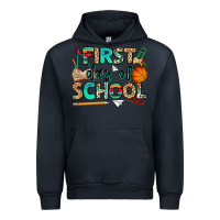 Navy first day of school Urban Hoodie - NancyCooperArtShop