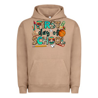 Pigment Burro first day of school Urban Hoodie - NancyCooperArtShop