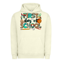 Pigment Pistachio first day of school Urban Hoodie - NancyCooperArtShop