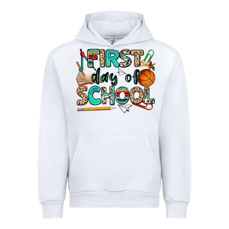 First Day Of School Urban Hoodie by NancyCooperArtShop | Teevron
