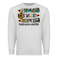 Western Pencils Teach Love Inspire Premium Sweatshirt | Teevron