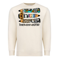 Sandshell western pencils teach love inspire Premium Sweatshirt - JahusDesignShop