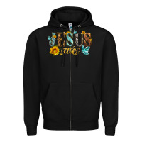 Black jesus saves Zipper Hoodie - HRA Design Shop