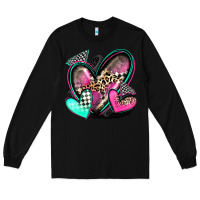 Black race hearts Long Sleeve Tee - Zillion Design Studio